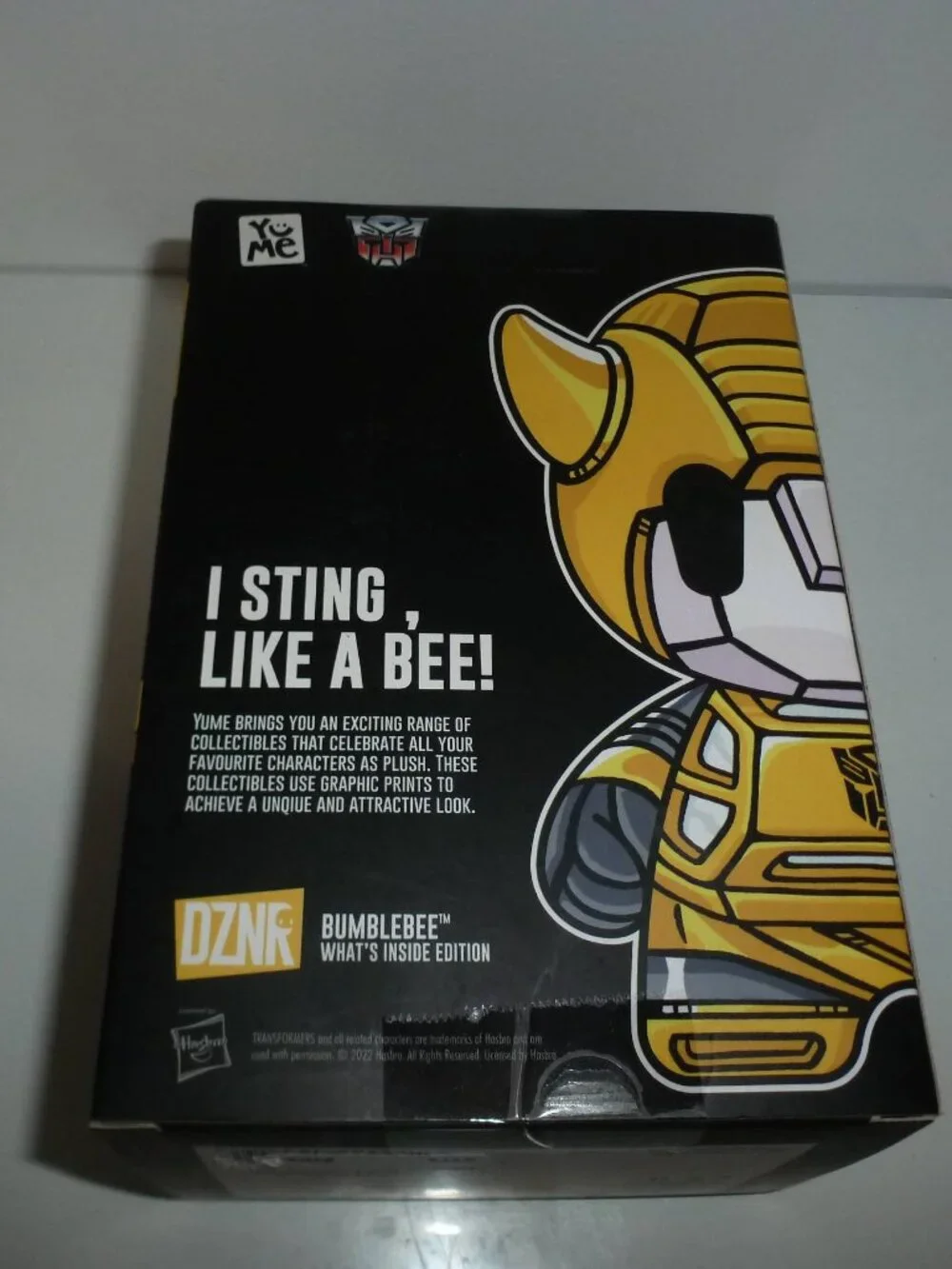 YuMe Transformers DZR Collectible Plush Toy Megatron Optimus Prime Bumblebee